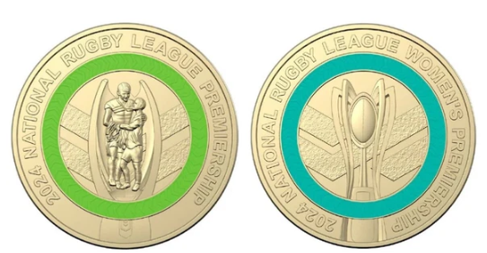 2024 NRL $2 Coins (Circulated Condition)
