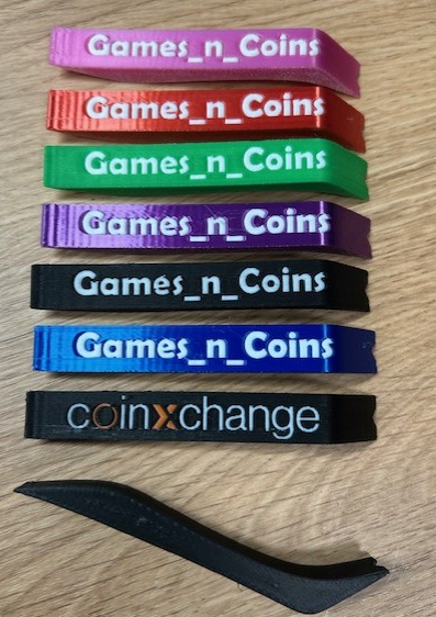 Custom Coin Roll Openers