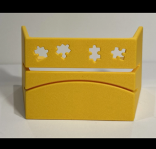 3D Printed Puzzle Lid & Poster Holder