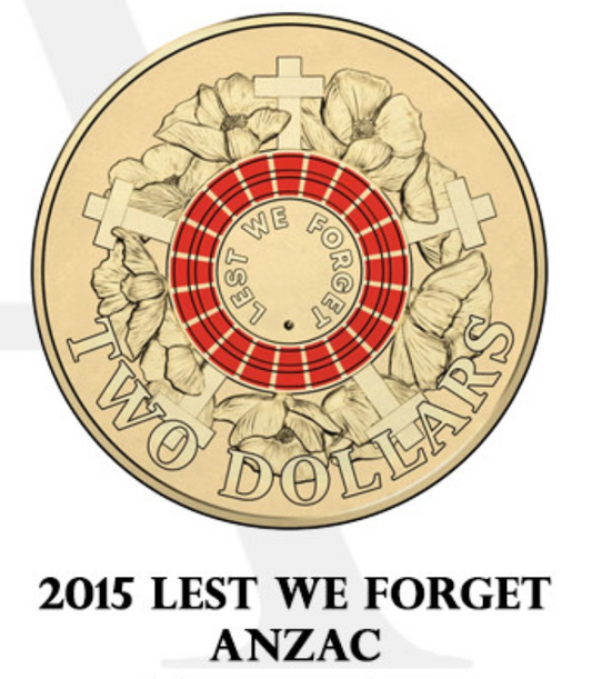 2015 Lest we forget "War Graves" (Circulated Condition)
